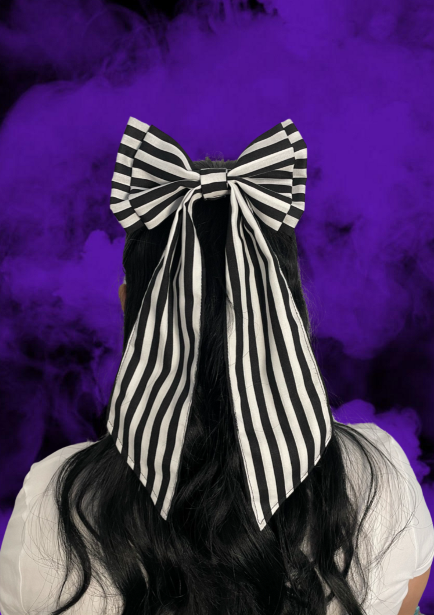 Striped Hairbow