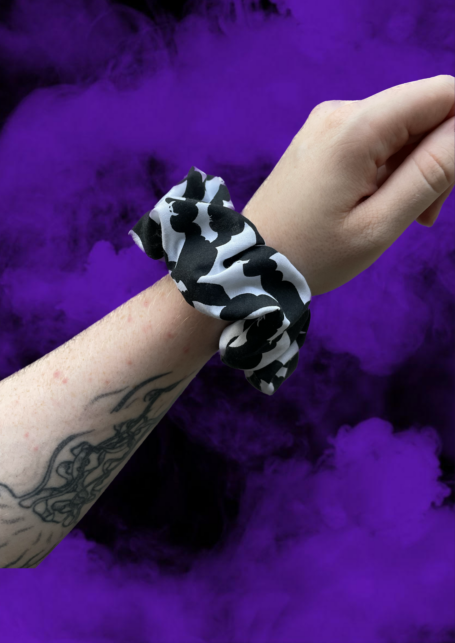 Bat Scrunchie