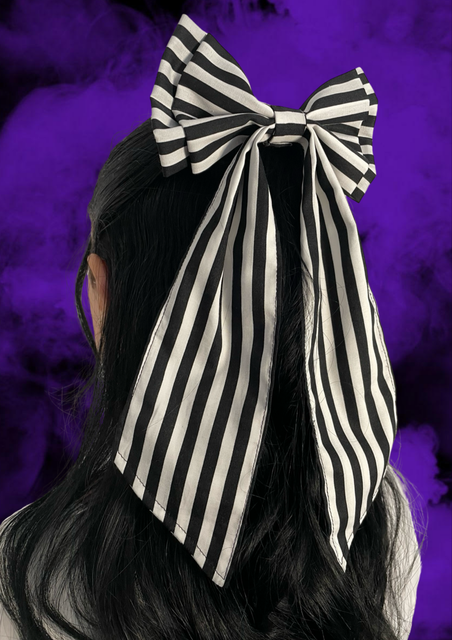 Striped Hairbow