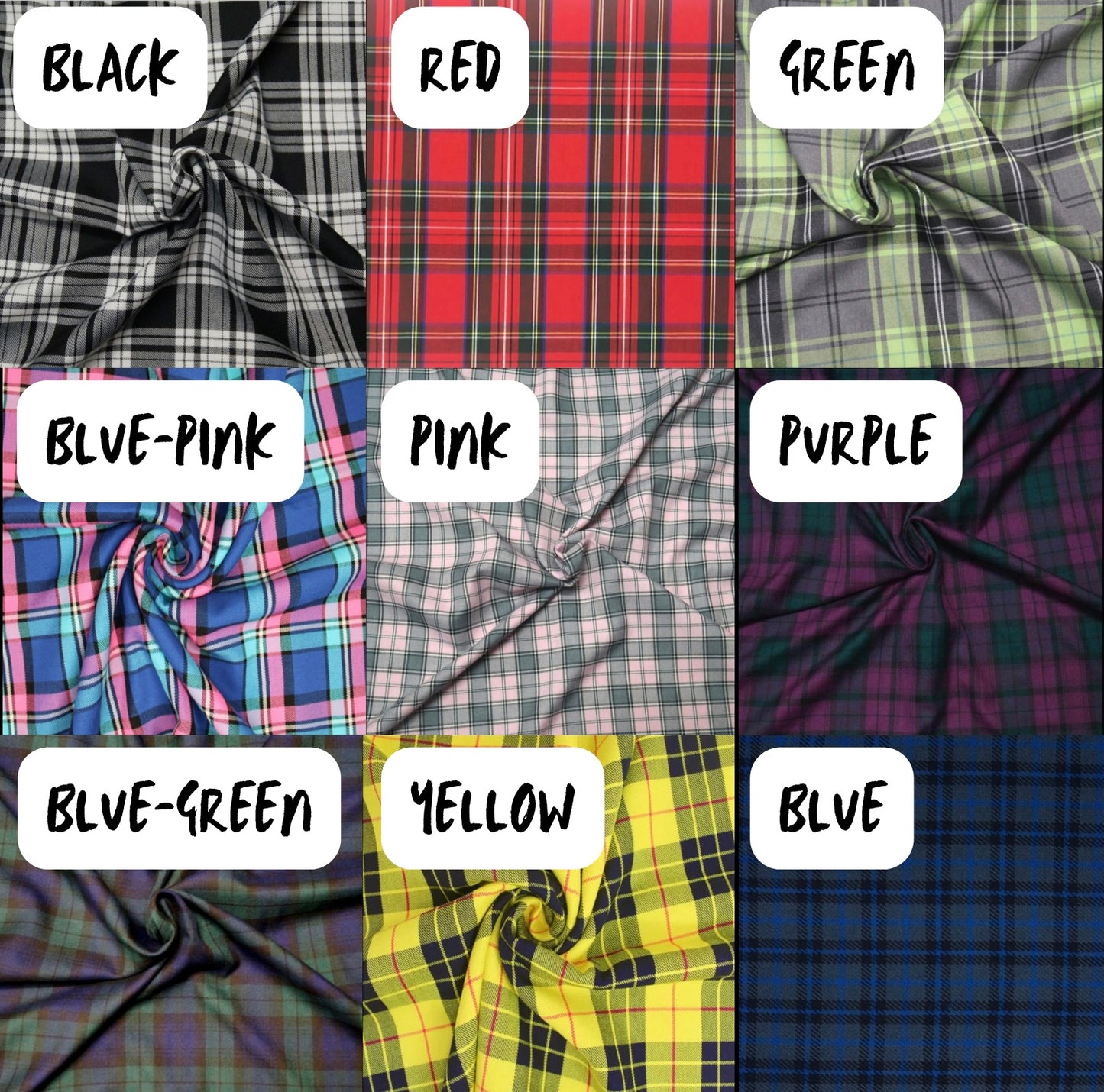 Tartan Split Trousers